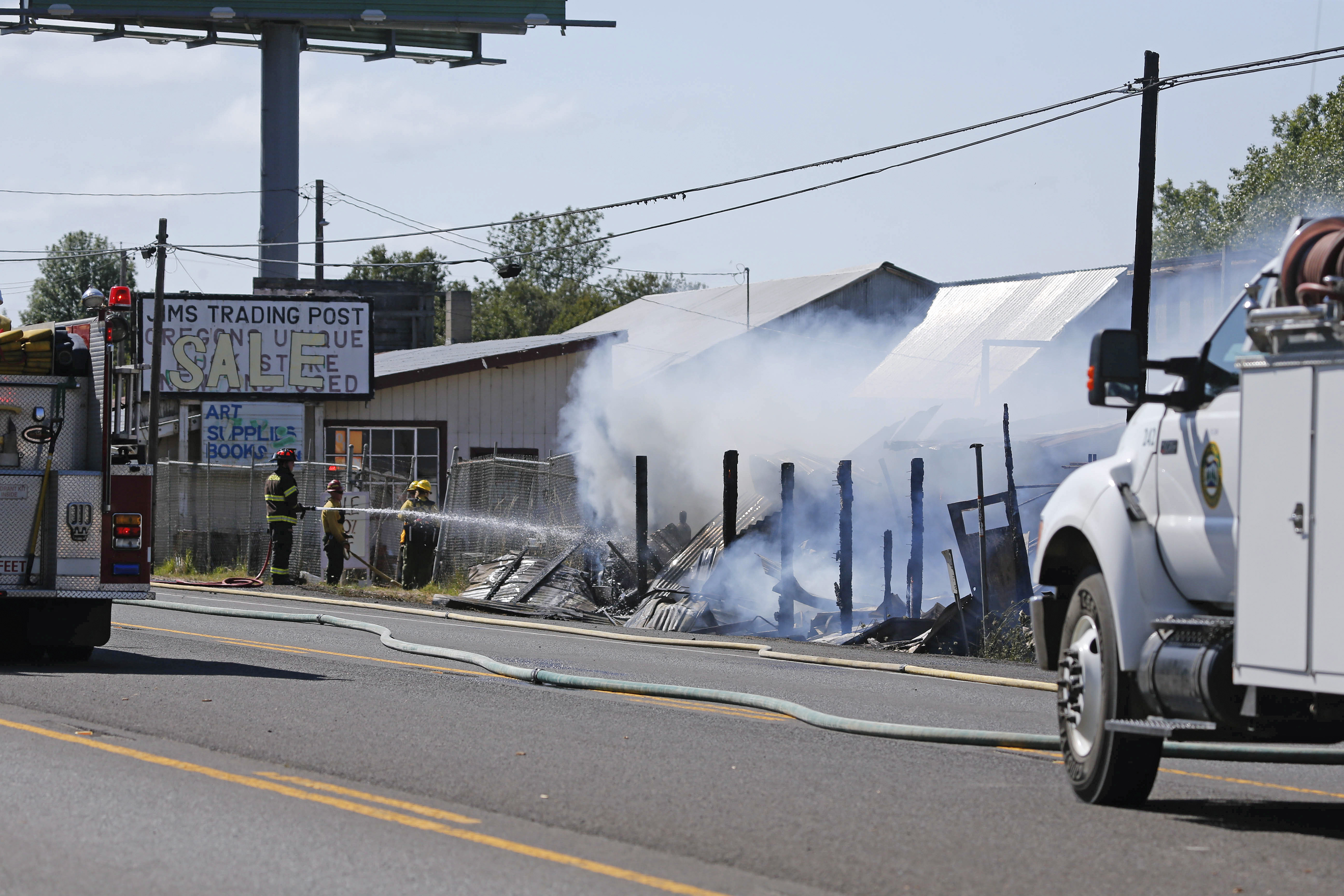 Investigation Finds Highway 18 Fires Caused By Engine Exhaust Smoke